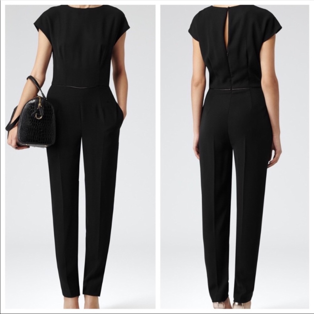 Reiss Black Women's Jumpsuit